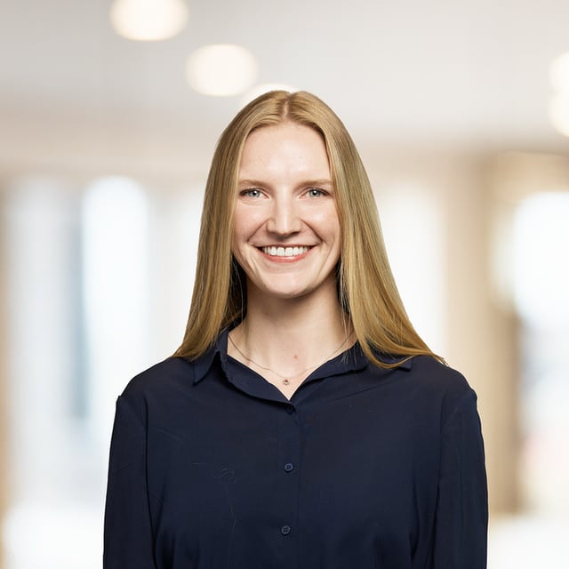 Profilbillede af Sara Varming, Finansbachelortrainee Storkunder
